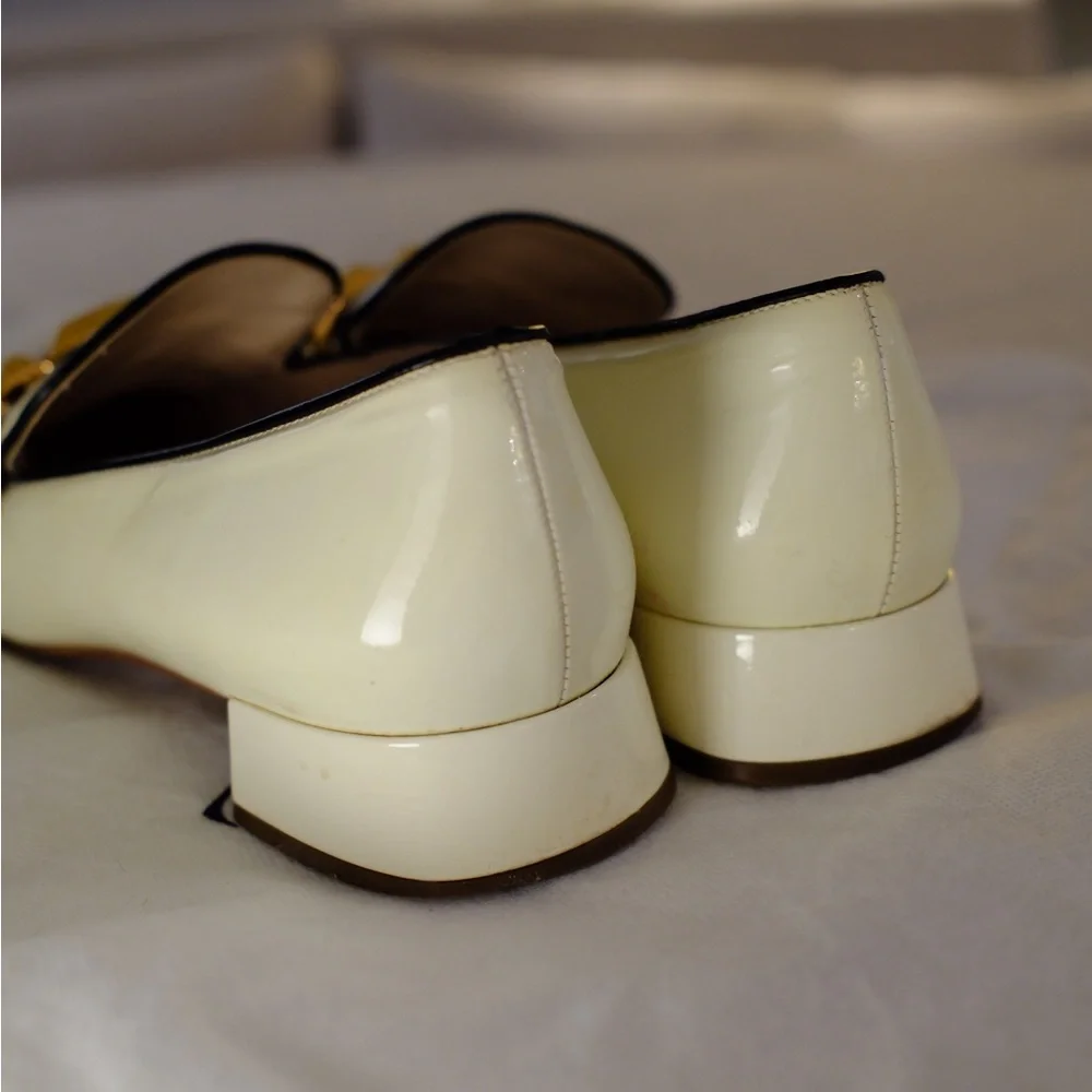 Charming Prada Vintage Patent Leather Loafers - Picture 6 of 13